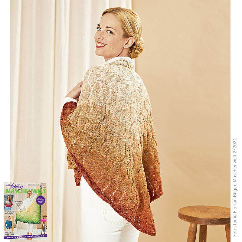 Dreiecktuch "Bobbel Cotton XXL" LK4331