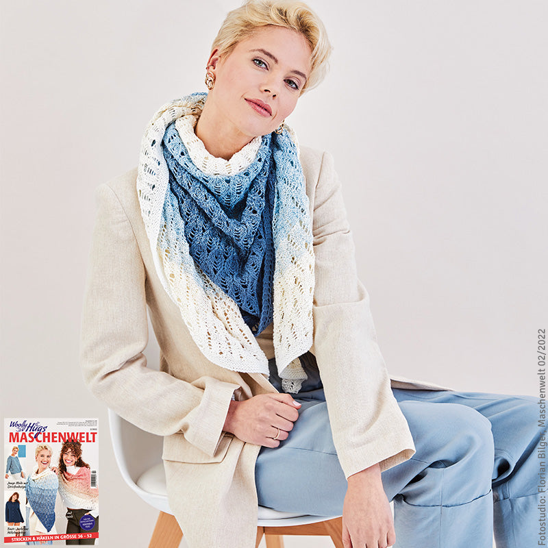 Dreiecktuch "Bobbel Cotton" LK4507