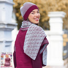 Mütze mit Schal "Merino Silk Socks" LK4617