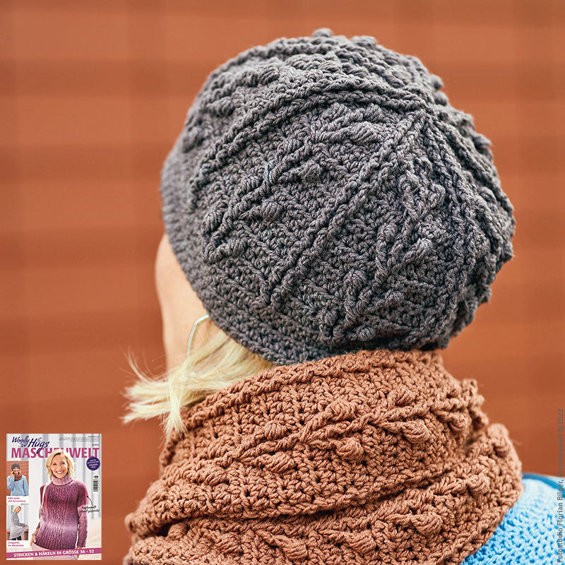 Mütze mit Loop "Merino Stretch" LK4621
