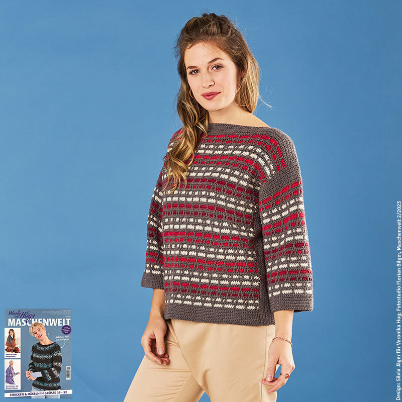 Damenpullover "Merino Silk Socks & Year Socks" LK4673