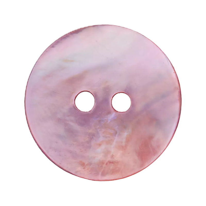Perlmuttknopf rosa 15mm