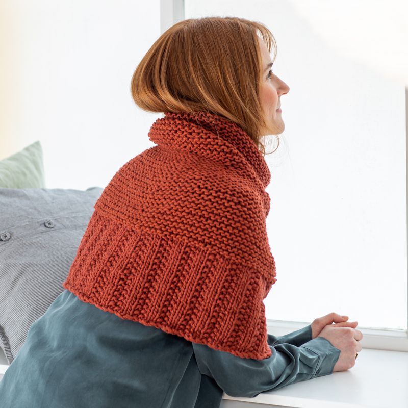 Damenkurzponcho "Boston" SM2304