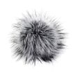 XXXL Pompon grau/d´grau