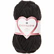 Chenillove schwarz