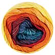 1-2-3 Ideen petrol-orange-gelb