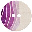 Wellenknopf lila 20mm