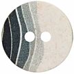 Wellenknopf grau 20mm