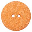 Zweilochknopf orange 23mm