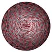 Bobbel Cotton Xtra grau-rot
