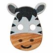 Holzknopf Zebra 15mm