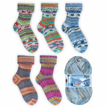 900 g Sparpaket Opal 8f. "XLarge Wintersonne"
