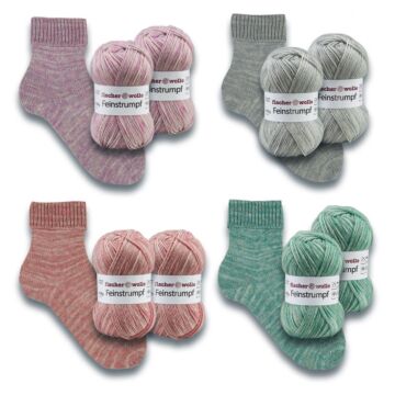 400g Sparpaket "Feinstrumpf Denim"