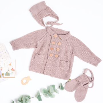 Kinderjacke, Mütze und Fäustlinge "Baby Micro" 765062