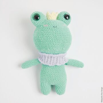 Gehäkelter Frosch "Chenillove" 109279.5