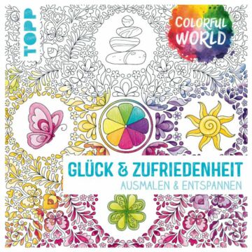 Buch "Colorful World - Glück & Zufriedenheit"