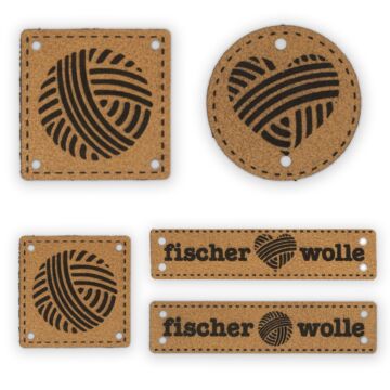 Labelset "Fischer Wolle"
