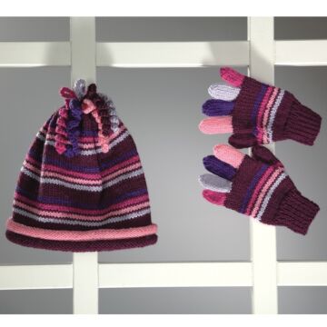 Kindermütze & Fingerhandschuhe "Ideal" 752064