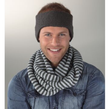 Herrenstirnband und Loop "Ideal" 752123