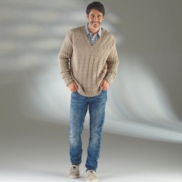 Herrenpullover "Sporty" 756121
