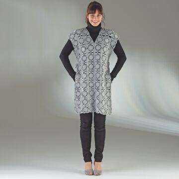 Damenponcho "Cablé Gitti" 756161
