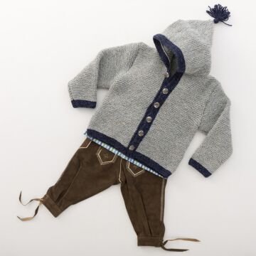Kindertrachtenjacke "Tweed & Trachtenwolle" 757129
