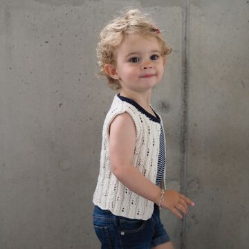 Kinderweste "Seidenglanz" 758084
