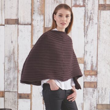 Damenkurzponcho "Bravo Uni" 758115