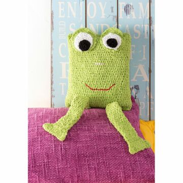 Kissen Frosch Frottee