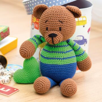 Häkel-Teddy "Cotton Fun" 763056