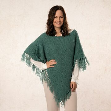 Damenponcho "Cablé Gitti" 763070