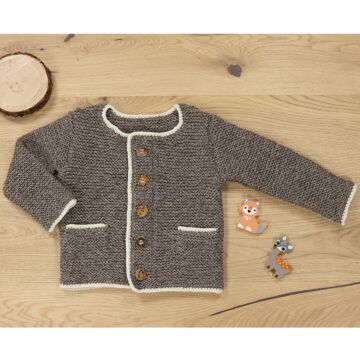 Kindertrachtenjacke "Trachtenwolle" 764044