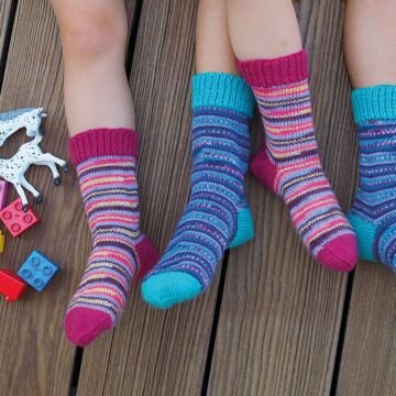 Kindersocken "Feinstrumpf Vulkan" 764047