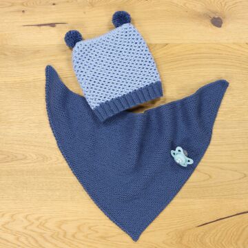 Kindermütze mit Dreiecktuch "Sidney" 764049