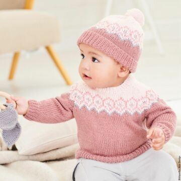 Kinderpullover mit Mütze "Baby Dream" 764143