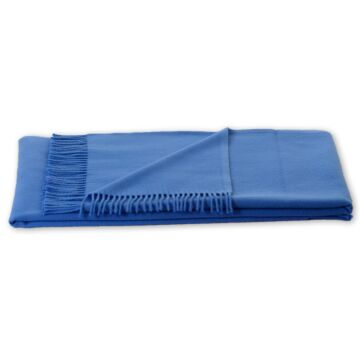 Decke "Regent" blau