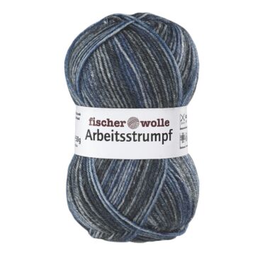 Arbeitsstrumpf "Sockenwolle Color"