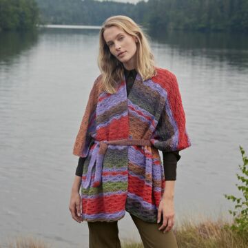Damenponcho "Gomitolo Tosca" LG6200