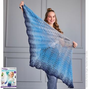 Dreiecktuch "Bobbel Merino Mix" LK4385