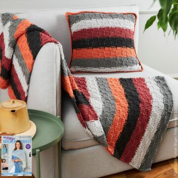 Decke und Kissen "Home" LK4485