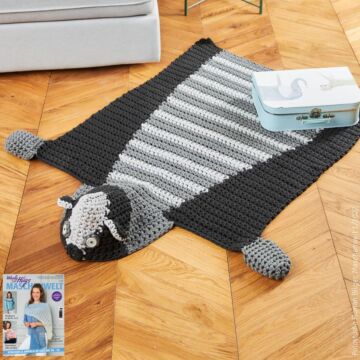Waschbärdecke "Home" LK4486