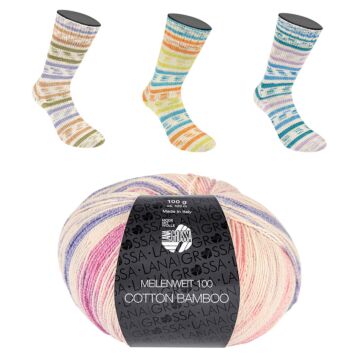 Meilenweit 100 Cotton Bamboo Marinella