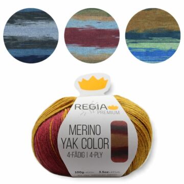 Regia Premium 4f. "Merino Yak Color"