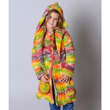 Kinderlongjacke mit Kapuzenschal "Fano Linie 359" ON7101