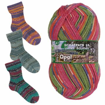Opal 4f. Schafpate 15 "Unter Bäumen"