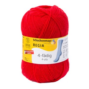 Regia 4f. "Uni" (50g) hochrot zum Schnäppchenpreis