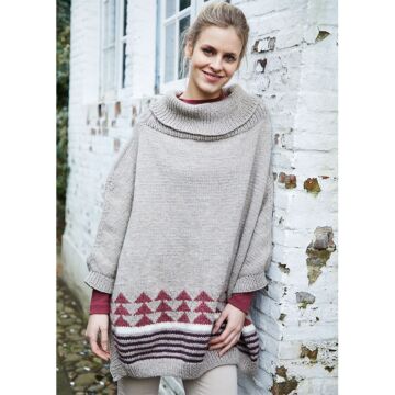 Damenponcho "Alpaca Classico" SM2103