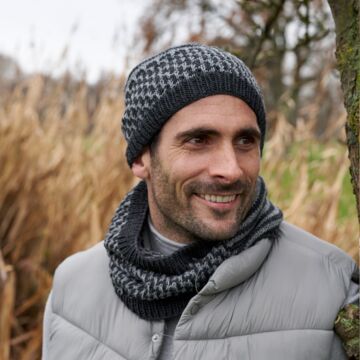 Mütze mit Loop "Merino Extrafine 120" SM2370