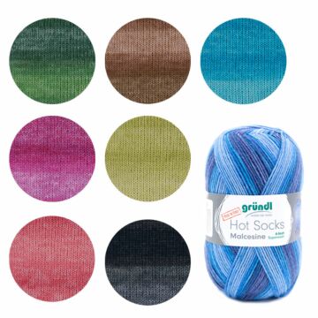 1200 g Sparpaket "Hot Socks 6f. Malcesine"