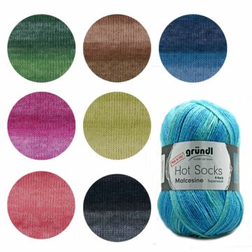 800 g Sparpaket "Hot Socks 4f. Malcesine"